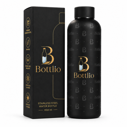 Bottlio Executive Office Bottle Premium stainless-steel bottle.