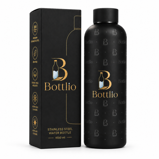 Bottlio Executive Office Bottle Premium stainless-steel bottle.